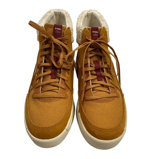 SOREL Size 7 Camel/Cream Hiking Shoe Laced NWOT SHOE
