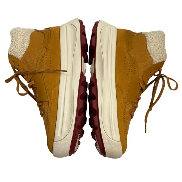 SOREL Size 7 Camel/Cream Hiking Shoe Laced NWOT SHOE