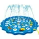 Splash Pad Sprinkler for Kids 67 Inches Wading Pool Inflatable Water Toys Outdoor Water Play Sprinklers Mat Pad