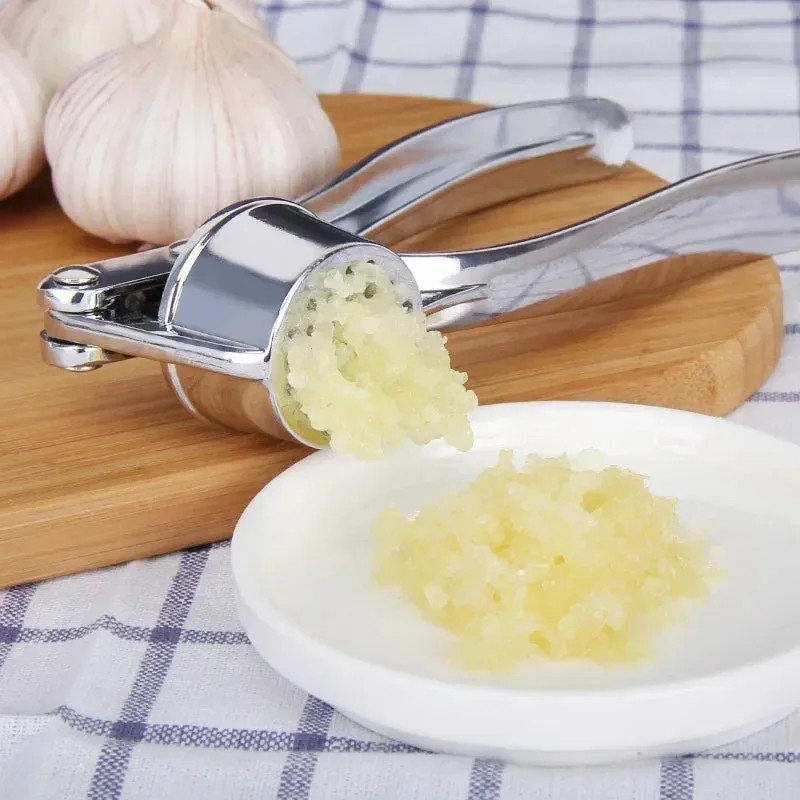 Stainless Steel Garlic Press