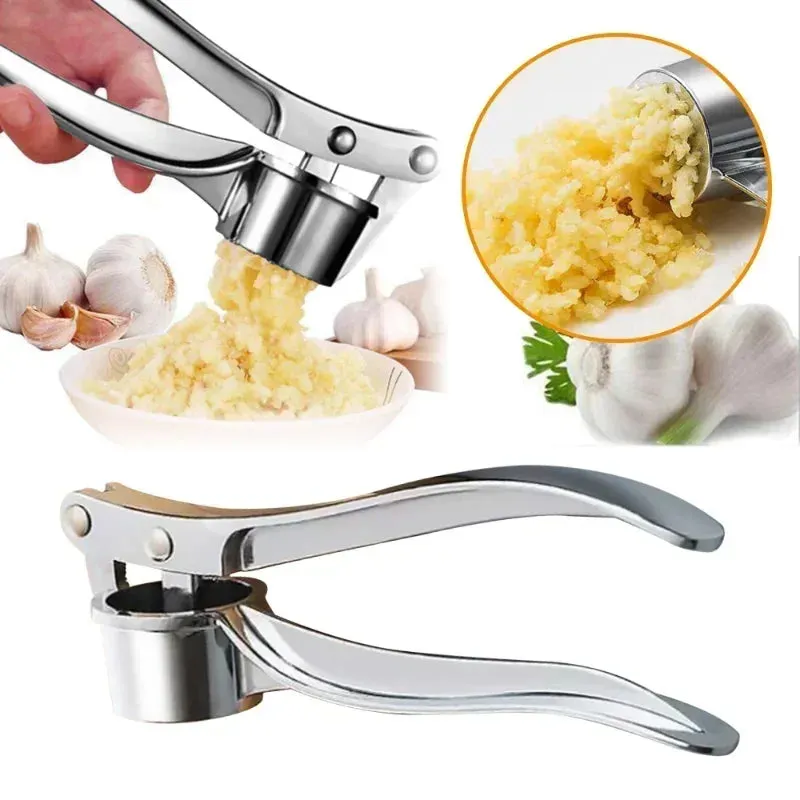 Stainless Steel Garlic Press