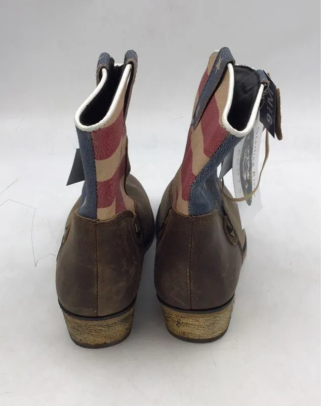 Sterling River Boots Women's Brown Leather Cowgirl Western Boots - Size 9.5M