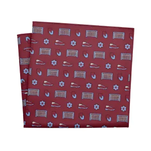 Strike It Soccer Pocket Square