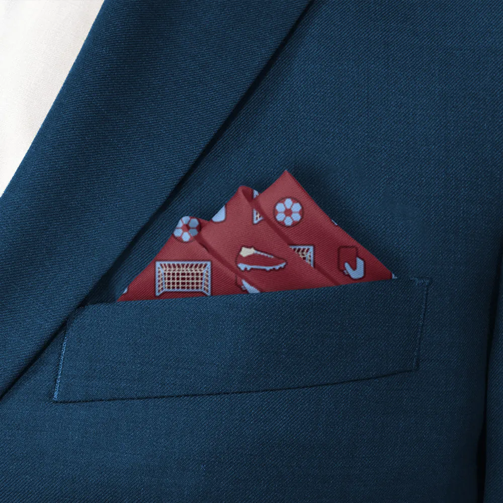 Strike It Soccer Pocket Square