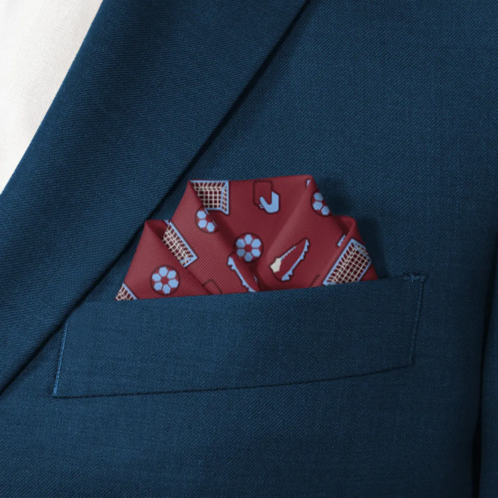 Strike It Soccer Pocket Square