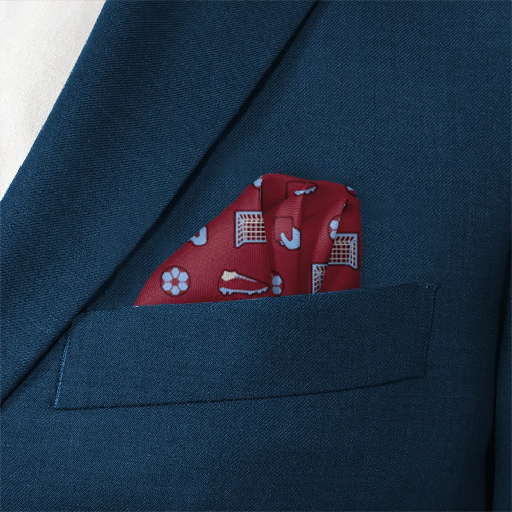 Strike It Soccer Pocket Square