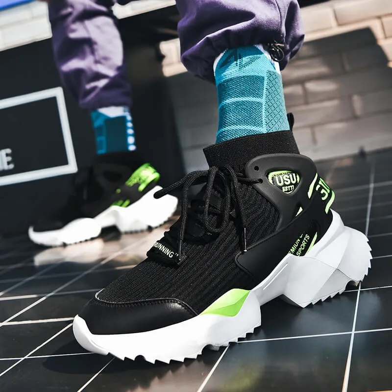 USU Shoes High Top Sneakers for men
