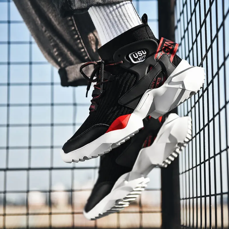 USU Shoes High Top Sneakers for men