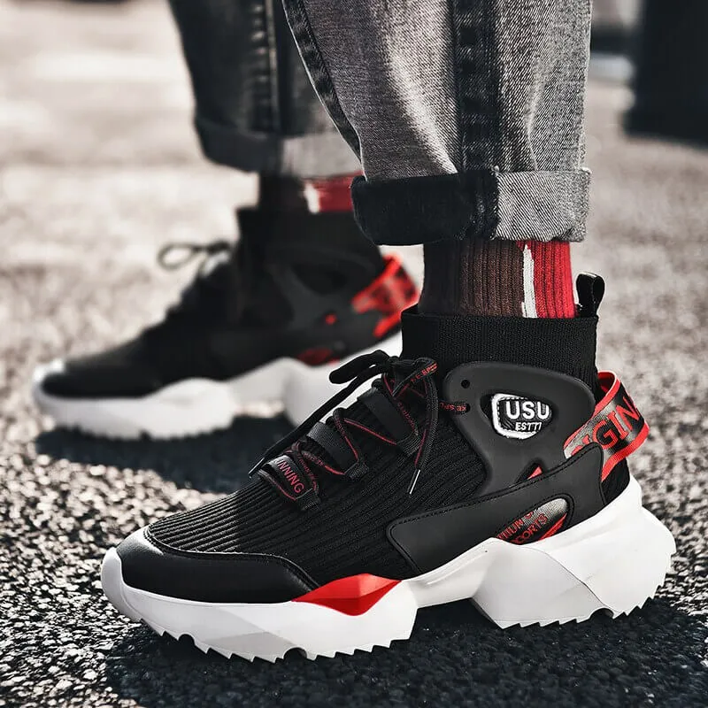 USU Shoes High Top Sneakers for men