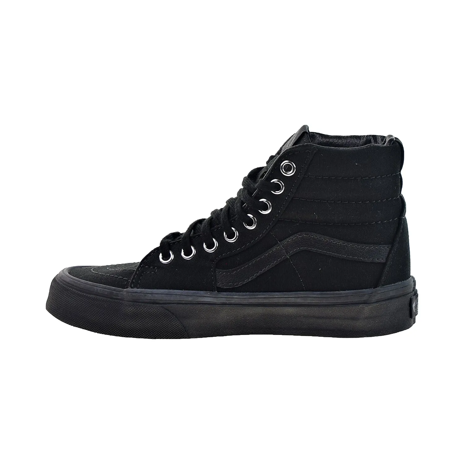 Vans Sk8-Hi Men's Canvas Shoes Black-Silver