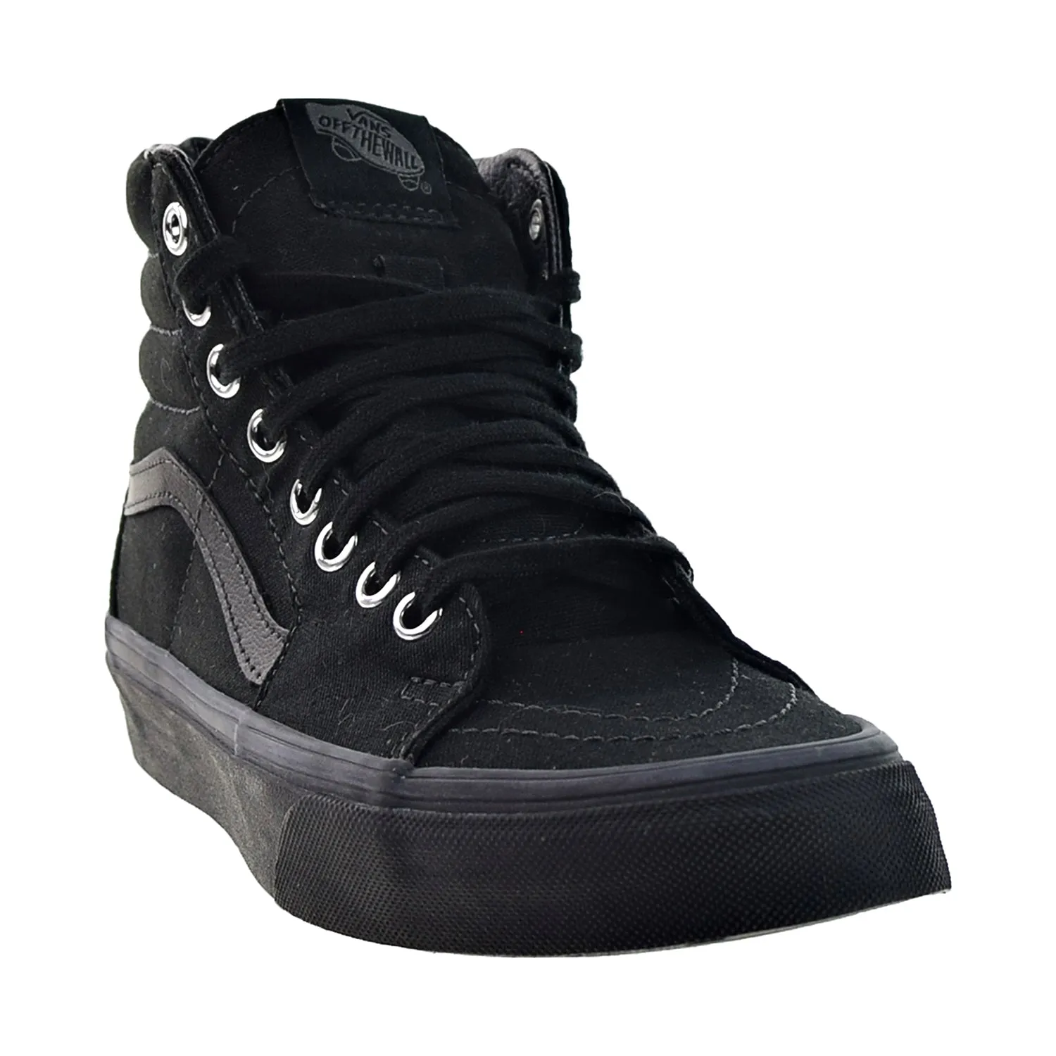 Vans Sk8-Hi Men's Canvas Shoes Black-Silver