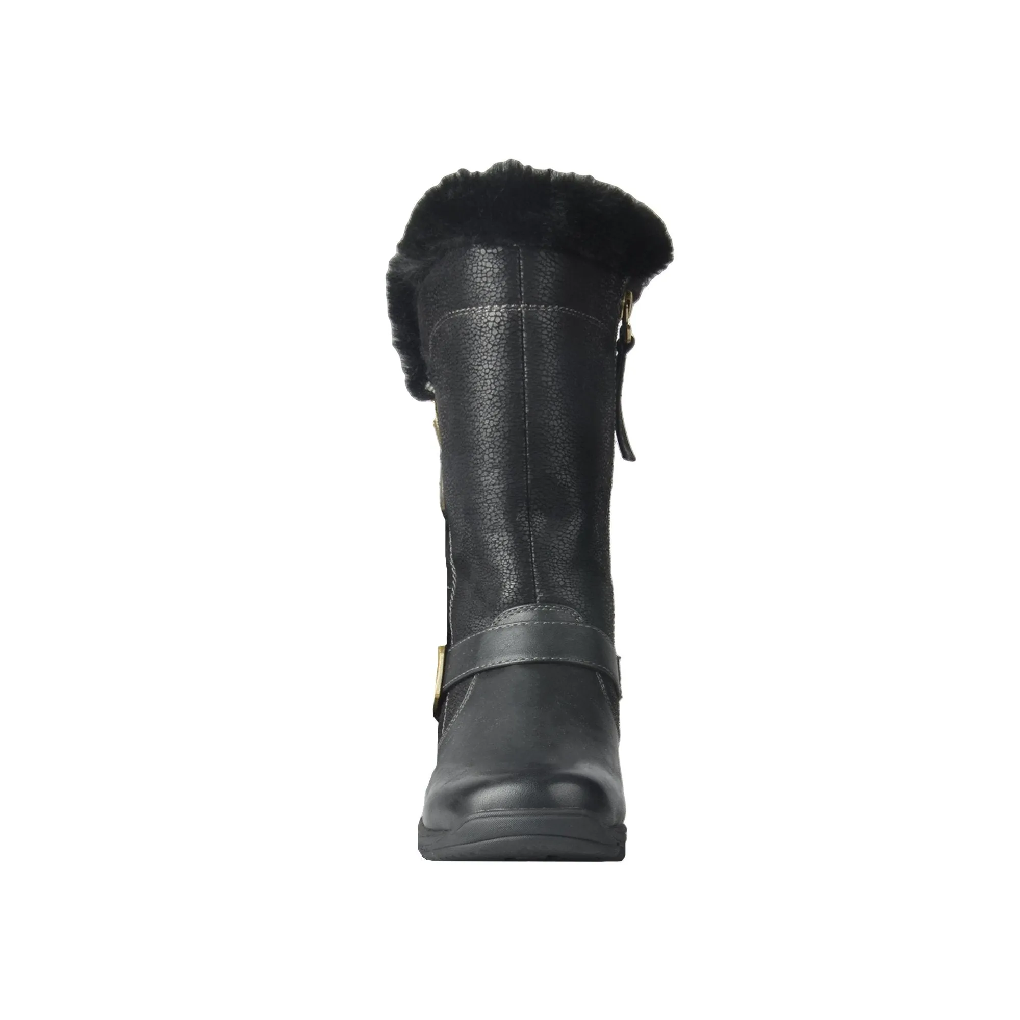 Winter Boots with 3 Side Straps