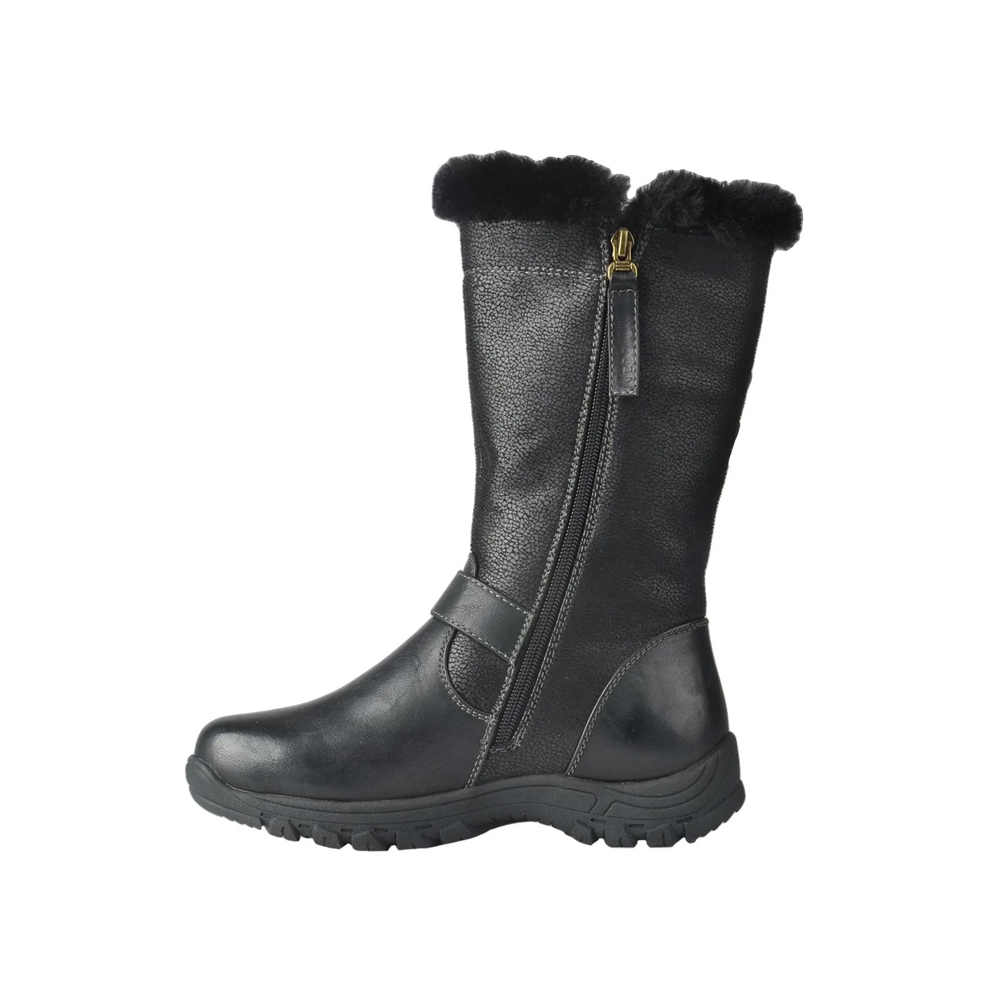 Winter Boots with 3 Side Straps