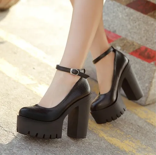 Women's Autumn Casual High Heel Shoes