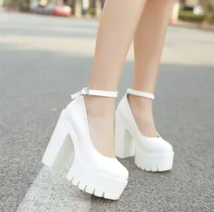 Women's Autumn Casual High Heel Shoes