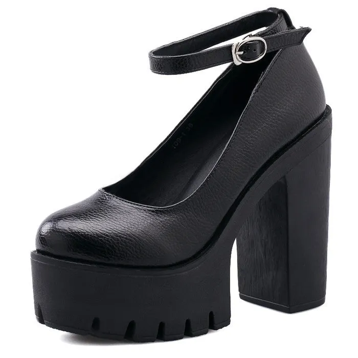Women's Autumn Casual High Heel Shoes