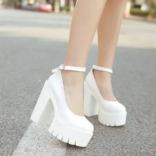 Women's Autumn Casual High Heel Shoes