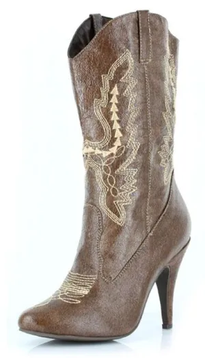 Women's Cowboy Boots with Stiletto 4 Inch Heel 418-COWGIRL